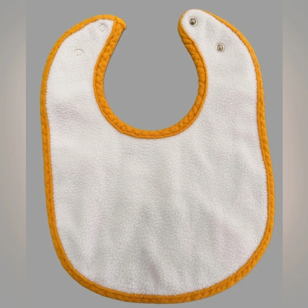 Konssy 8-Pack Muslin Baby Bib Set | Soft Absorbent Cotton | Like New